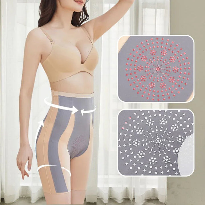 High Waist Tummy Control Hip Lift Pants No Trace Waist Trainer Solid Color Body Shaping Panties Woman Body Shapers Shortslegging