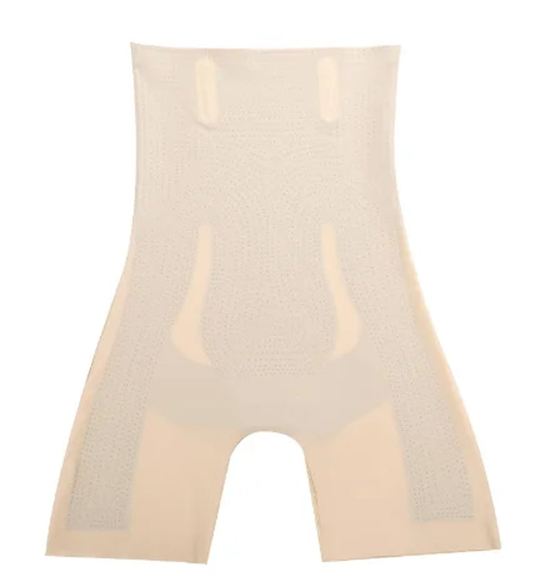 High Waist Tummy Control Hip Lift Pants No Trace Waist Trainer Solid Color Body Shaping Panties Woman Body Shapers Shortslegging